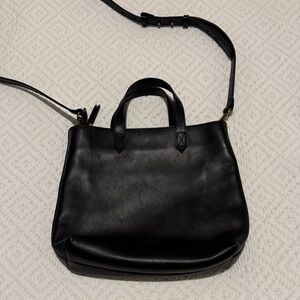 Madewell Black Leather Handbag